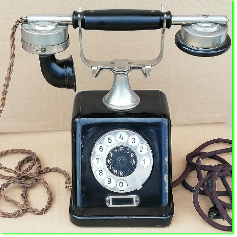 Telefóny v prvej polovici 20. storočia